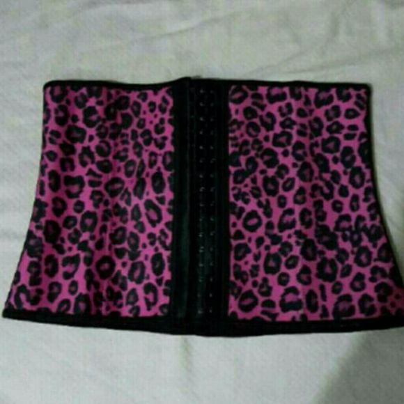 Animal Print Womens Sport Latex Waist Trainer - Picture 2 of 3